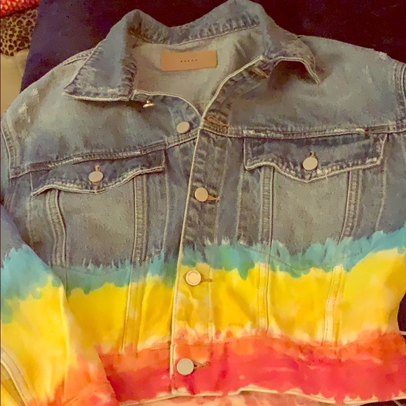 BLANK NYC Denim Tye Dye jacket SOLD OUT in stores - Picture 2 of 8